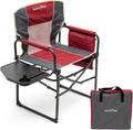 SUNNYFEEL Camping Directors Chair - Heavy Duty Oversized Portable