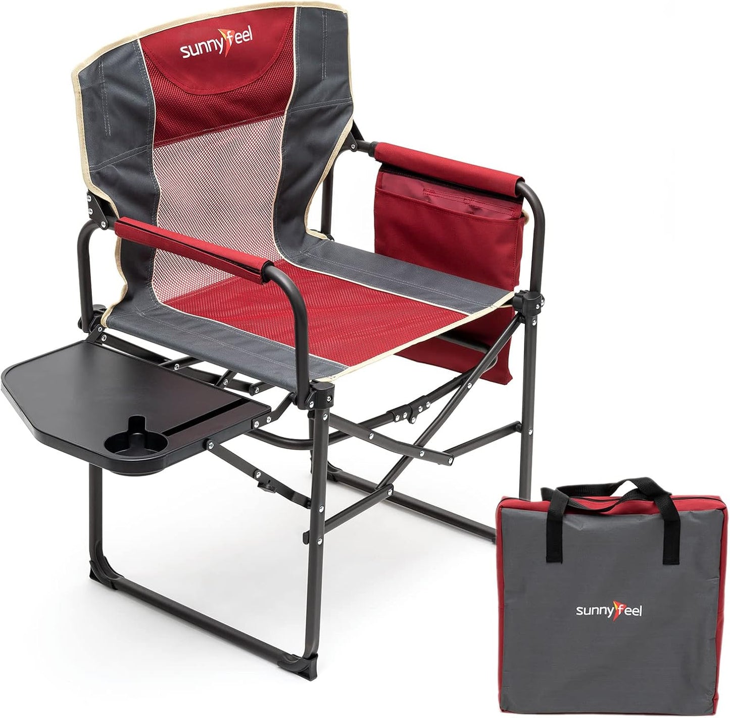 SUNNYFEEL Oversized Director's Chair: Portable & Heavy Duty