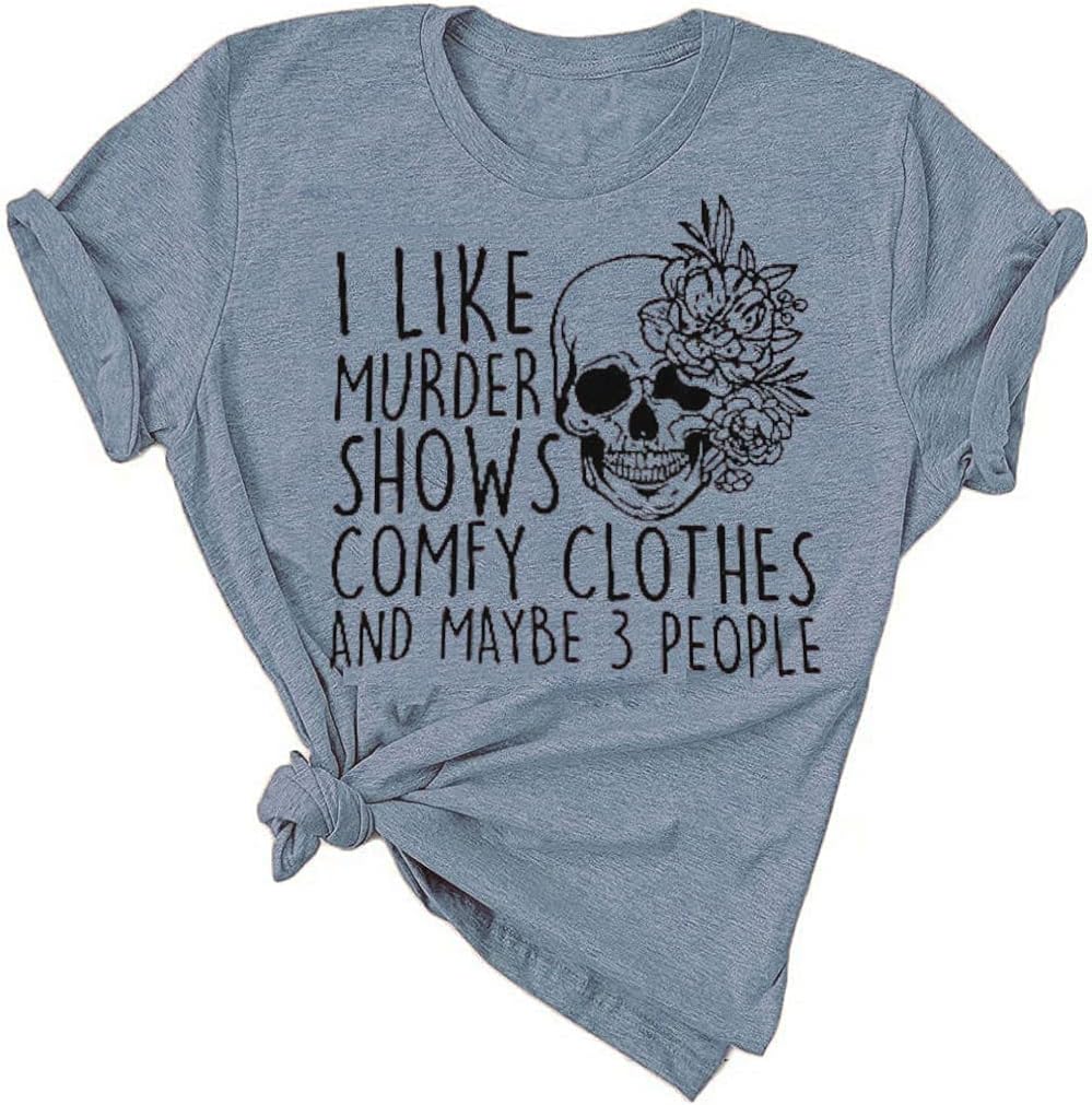 Murder Shows Fan Shirt - Funny Horror Graphic Tee