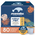 Manatee Gourmet Coffee Single Serve Pods Caribbean Delight - Medium