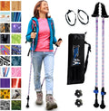 York Nordic Motivator Walking Poles 2-Pack - Adjustable 32ft to 54ft