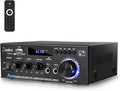 AK45 Stereo Audio Amplifier 300W - Compact Home Bluetooth Receiver
