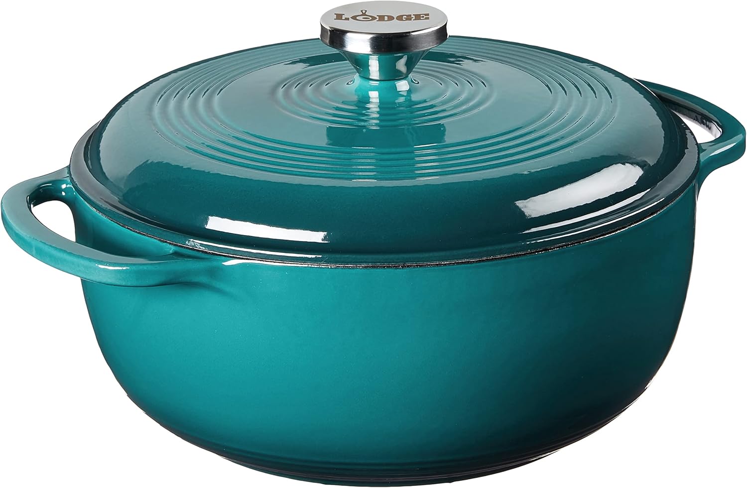 Lodge Enameled Cast Iron Dutch Oven 4.5 Quart for Cooking