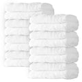 8 Pack Large Burp Cloths for Baby 20in x 10in - Ultra Absorbent Coral