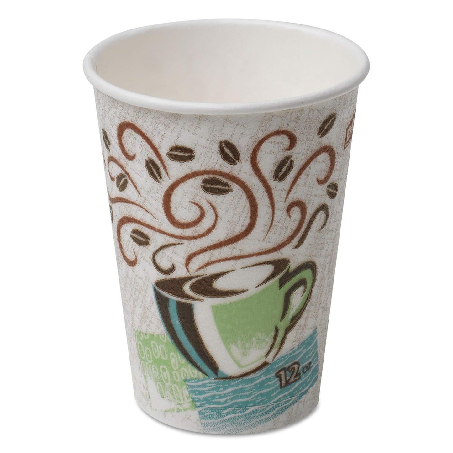 Dixie PerfecTouch 12oz Insulated Coffee Cups - 160/Case