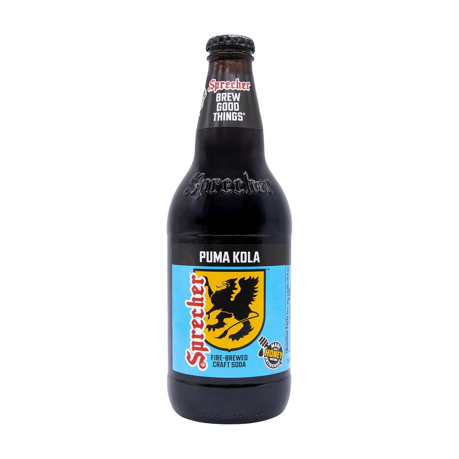 Sprecher Puma Kola Craft Soda - Bold & Refreshing Cola Drink