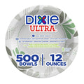 Dixie Ultra 12 oz Heavy-Weight Paper Bowls - Sturdy, Compostable