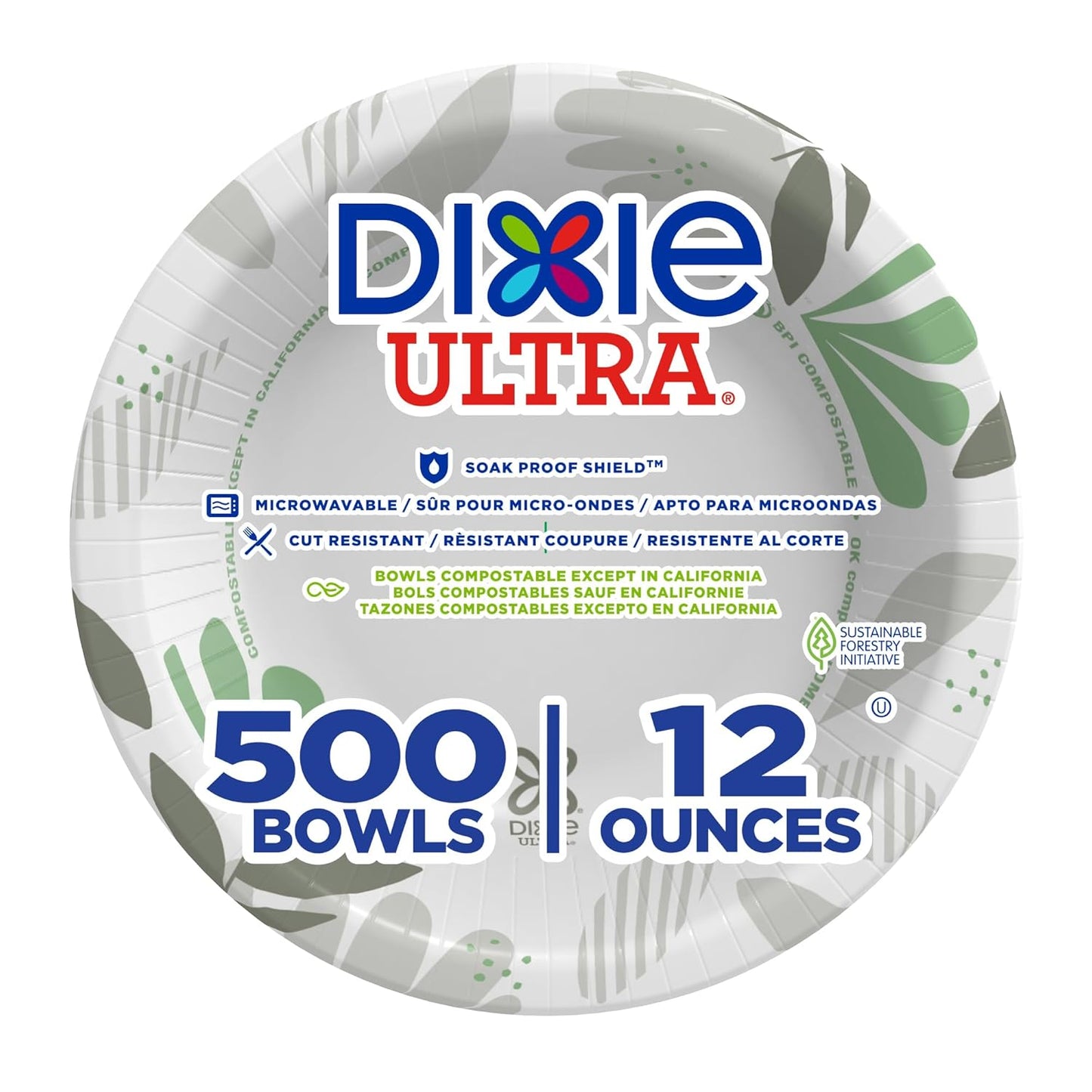 Dixie Ultra Heavy-Weight Paper Bowls for All Occasions