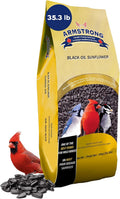 Armstrong Wild Bird Food Black Oil Sunflower Seed for Feeders