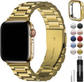 Fullmosa Metal Band Compatible with Apple Watch 45mm 44mm 42mm