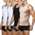 Men's Compression Muscle Undershirts Slimming Tank Top 4 (Style PF17)