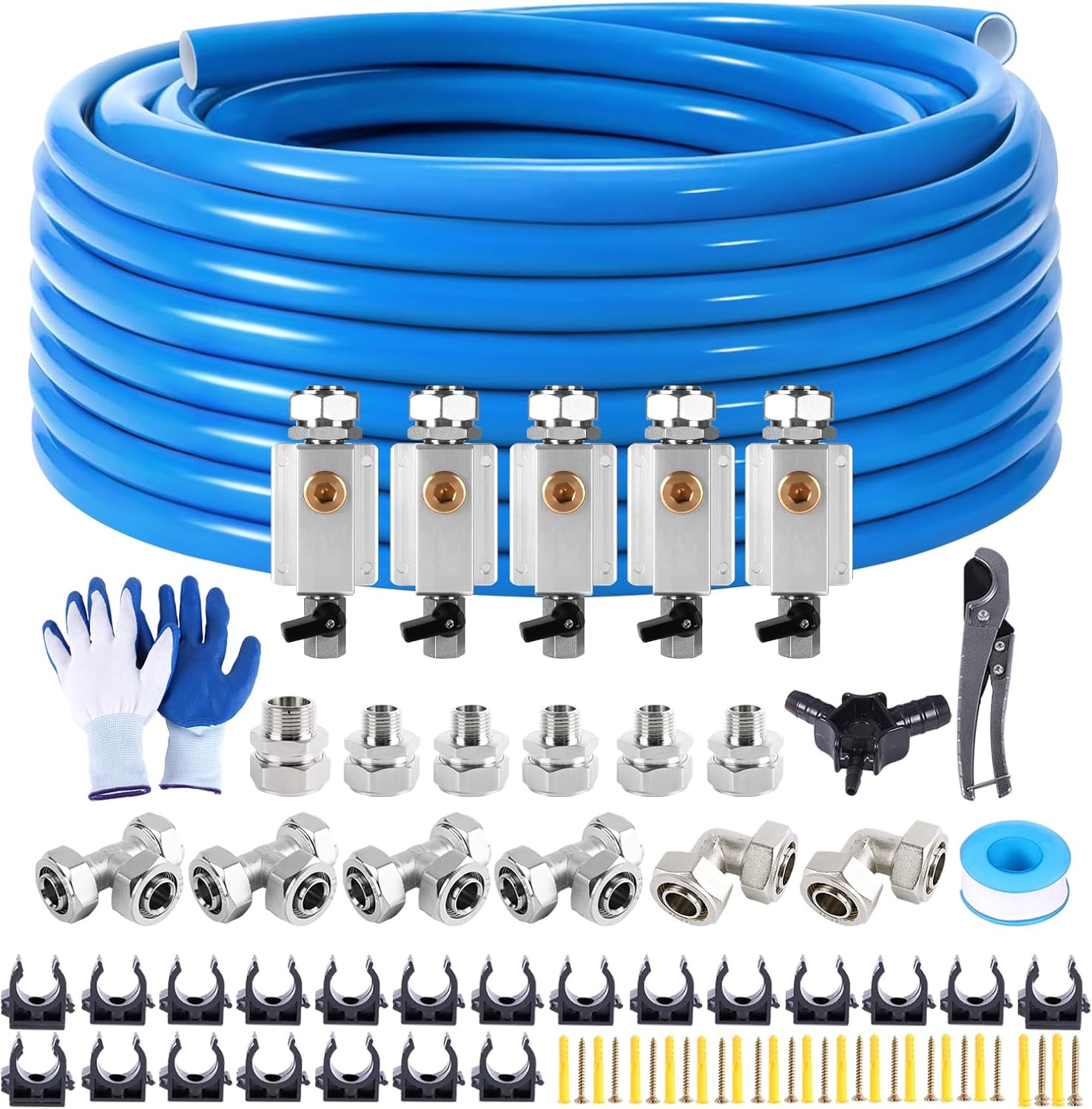 Premium Leak-Proof Air Line Kit for Garage by Mouuy
