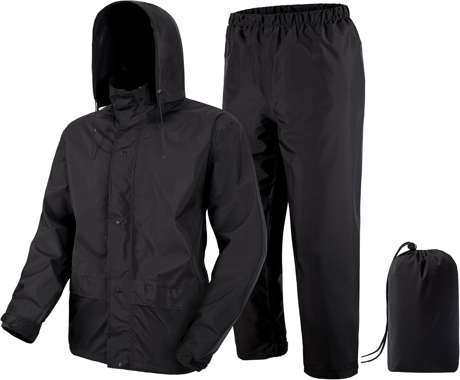 Fousam Men's Camo Rain Suit - Ultimate Waterproof Protection