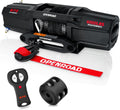 OPENROAD 6000 lbs UTV Winch - Waterproof 12V Synthetic Rope