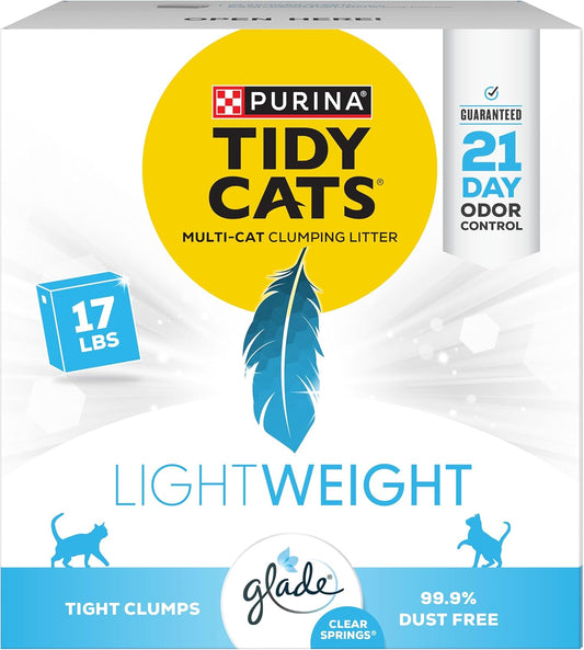 Purina Tidy Cats Low Dust Odor Control Litter - Glade Freshness