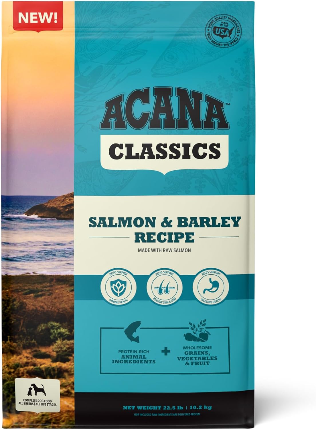 ACANA Classics Dry Dog Food Salmon and Barley Recipe Review
