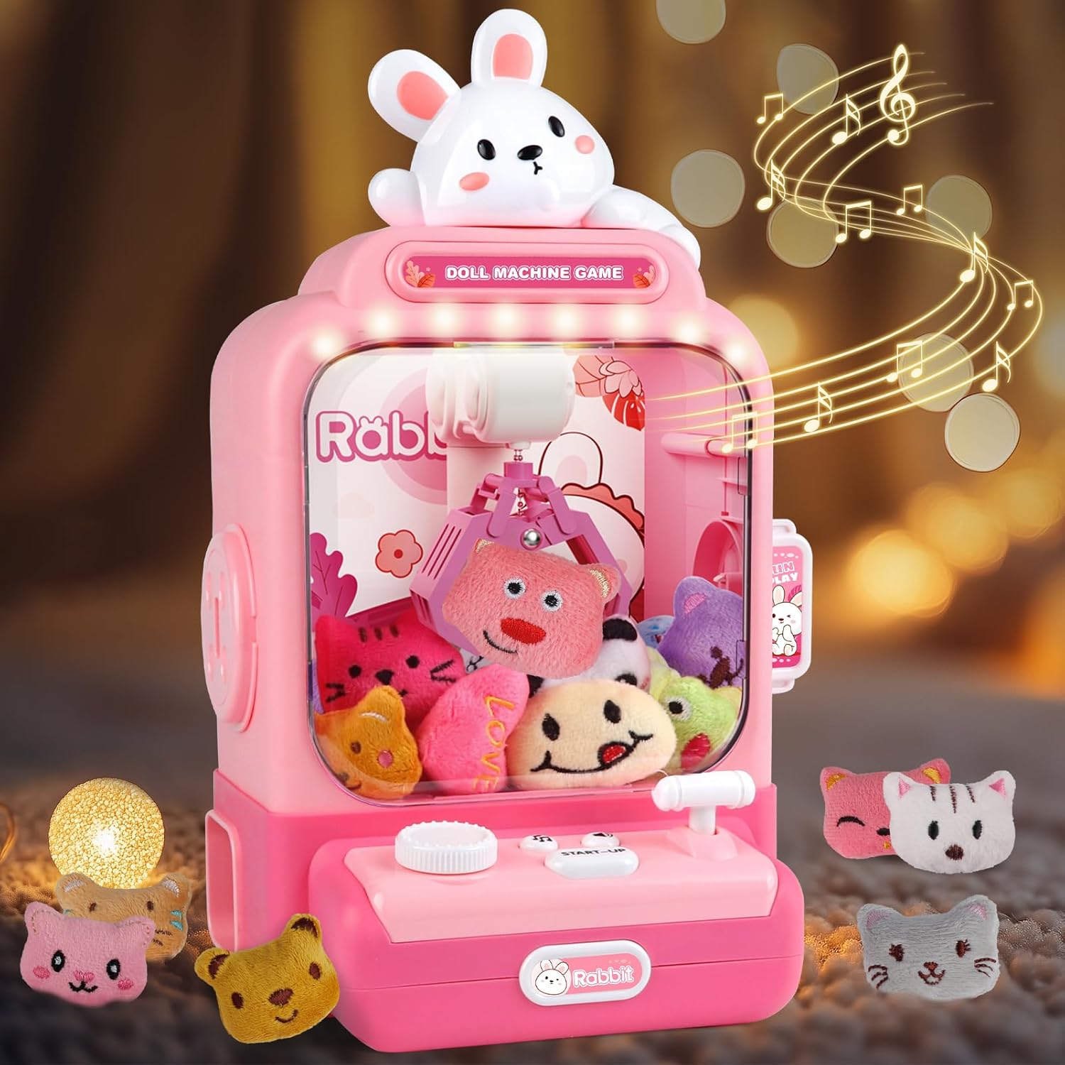 Mini Arcade Claw Machine for Kids - Fun Candy Grabber Toy