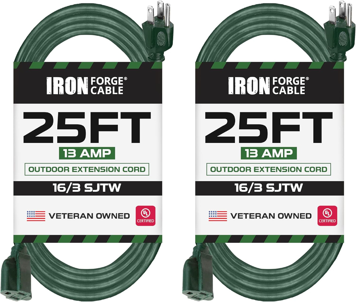Iron Forge Cable 25 Ft Weatherproof Outdoor Extension Cord Review