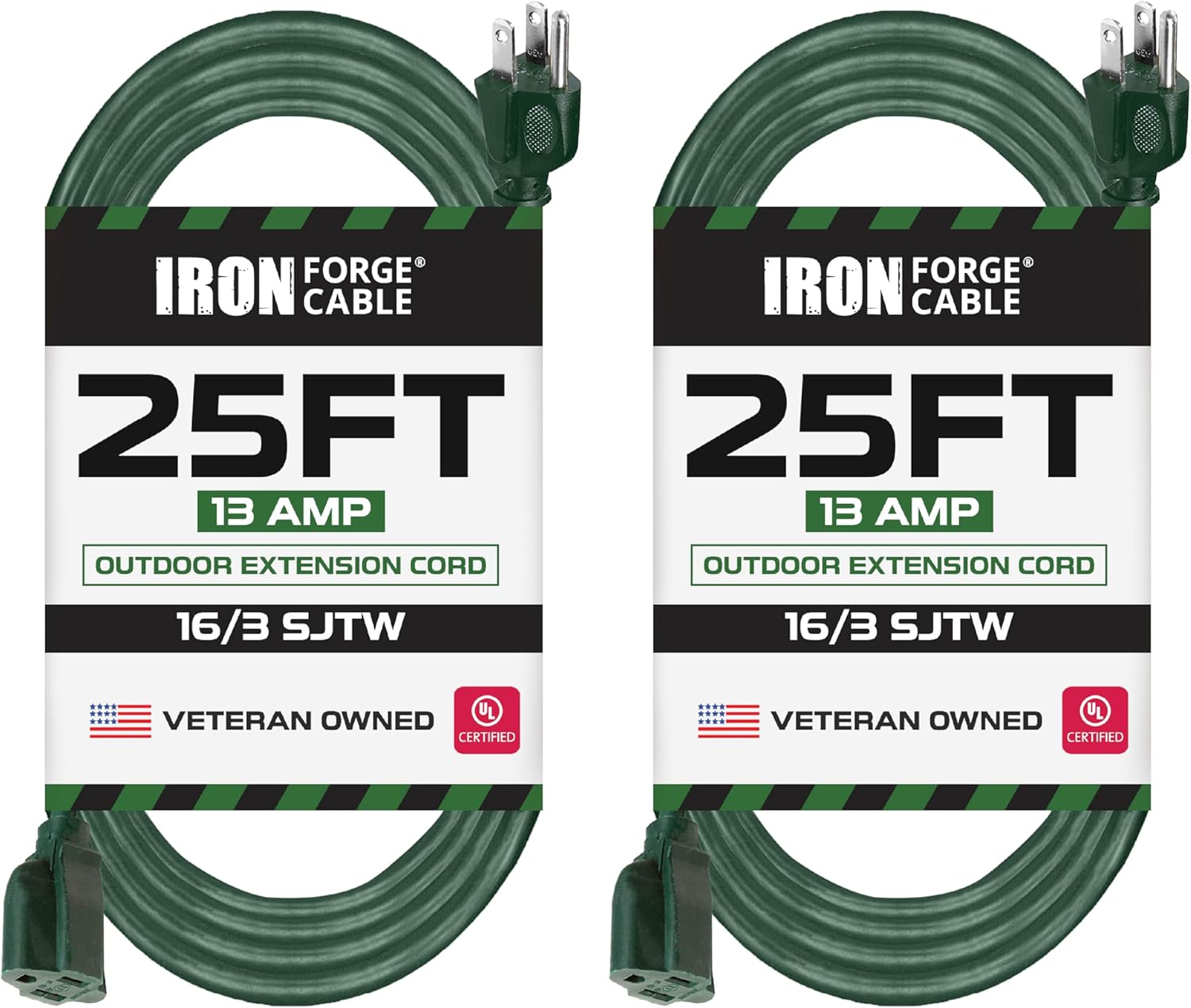 Iron Forge Cable 25 Ft Weatherproof Outdoor Extension Cord Review