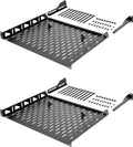 Tecmojo 1U Rack Shelf 14 in Depth - Sturdy Server & Network Tray