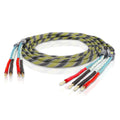 9AWG Speaker Cable with Banana Plugs - HiFi Audiophile 3M Pair