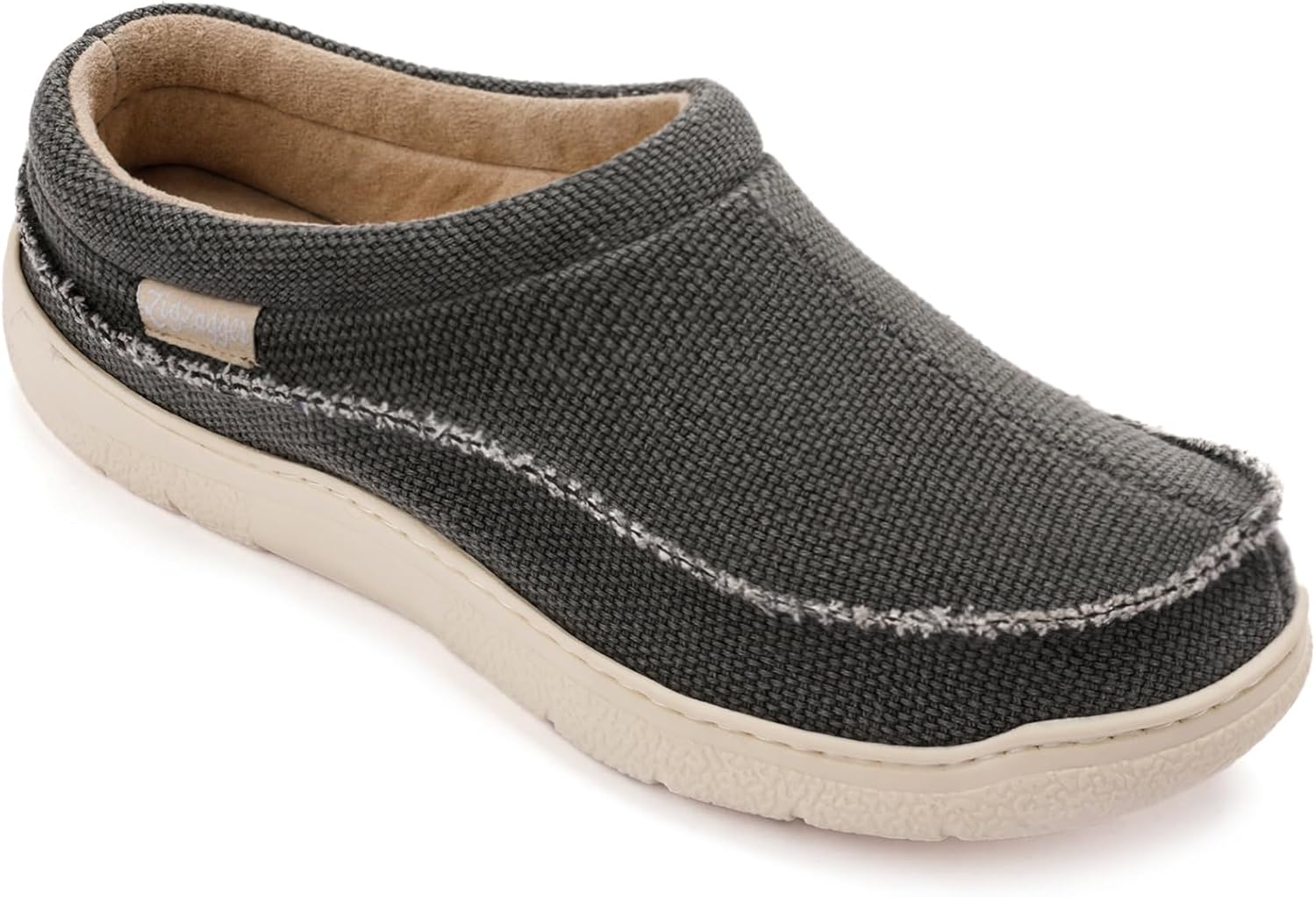 Zigzagger Men's Slip On Moccasin Slippers for Comfort and Style