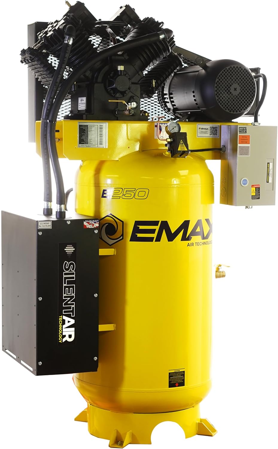 Powerful EMAX E250 Air Compressor - Silent System