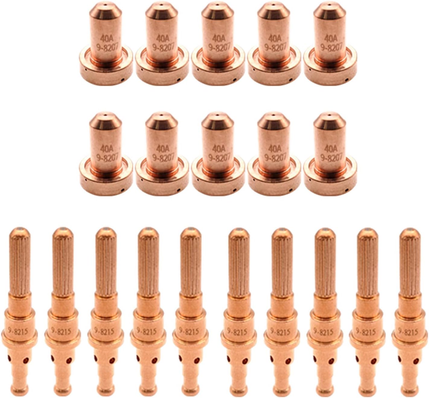 10Pcs Plasma Nozzle and Electrode for Thermal Dynamics SL60/SL100