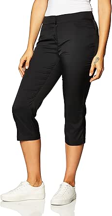 PGA TOUR Women's 22in Tech Capri Golf Pants with Comfort Stretch