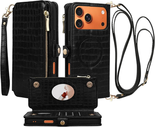 Stylivolve Crossbody Wallet Case for iPhone 17 Pro Max