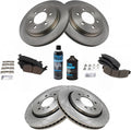 TRQ Front and Rear Brake Pad & Rotor Kit Compatible with 2018-20 F-150