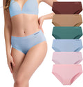 Bamboo Bikini Panties 6-Pack for Ultimate Comfort and Fit