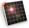 DOKIO 150W 18V Monocrystalline Solar Panel for 12V Systems - Reliable