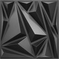 STICKGOO 33 Pack 3D Wall Panels Black Diamond Design - Modern Accent