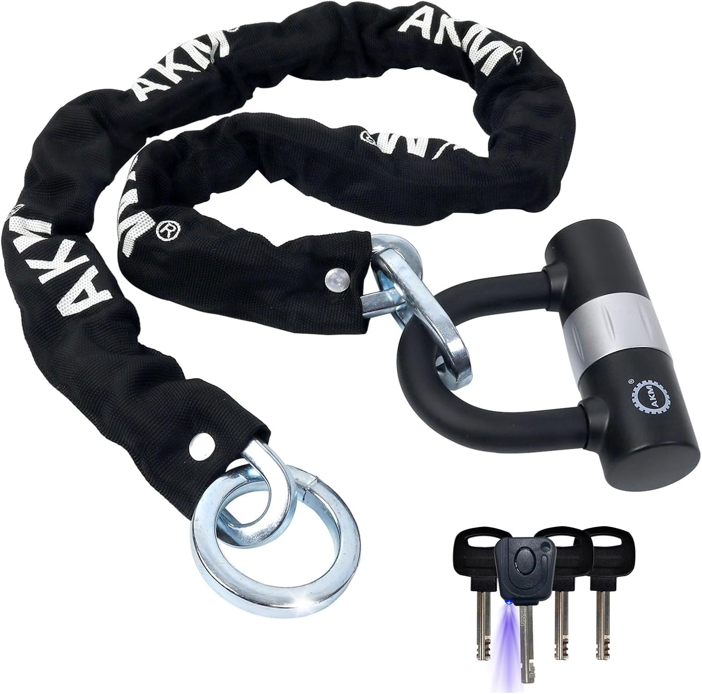 Heavy Duty 120cm Chain Lock for Bicycle and Motorcycle Security