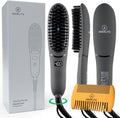 Beard Straightening Heat Brush Comb - Compact Pocket Beard