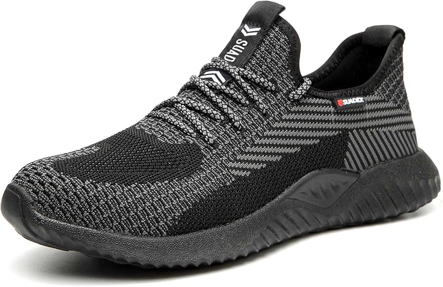 SUADEX Indestructible Steel Toe Shoes for Work Safety and Comfort