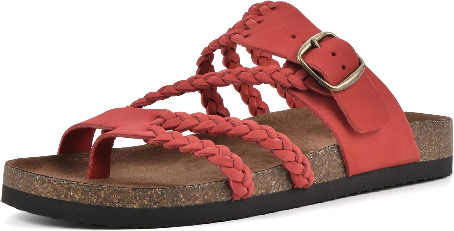 WHITE MOUNTAIN Women's Hayleigh Braided Comfort-Molded Sandal