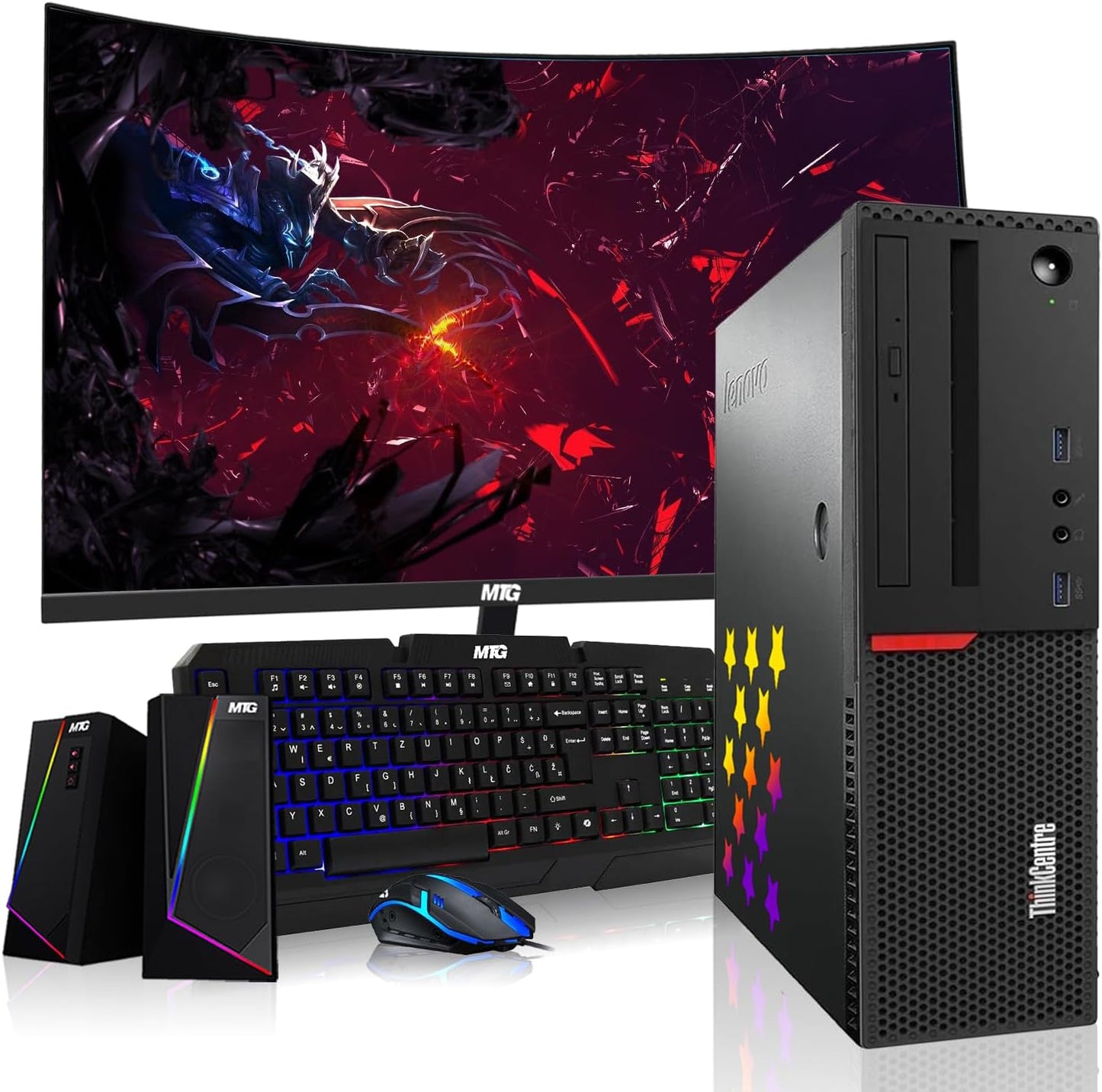 Lenovo Gaming Desktop Bundle - High Performance & Immersive Experience