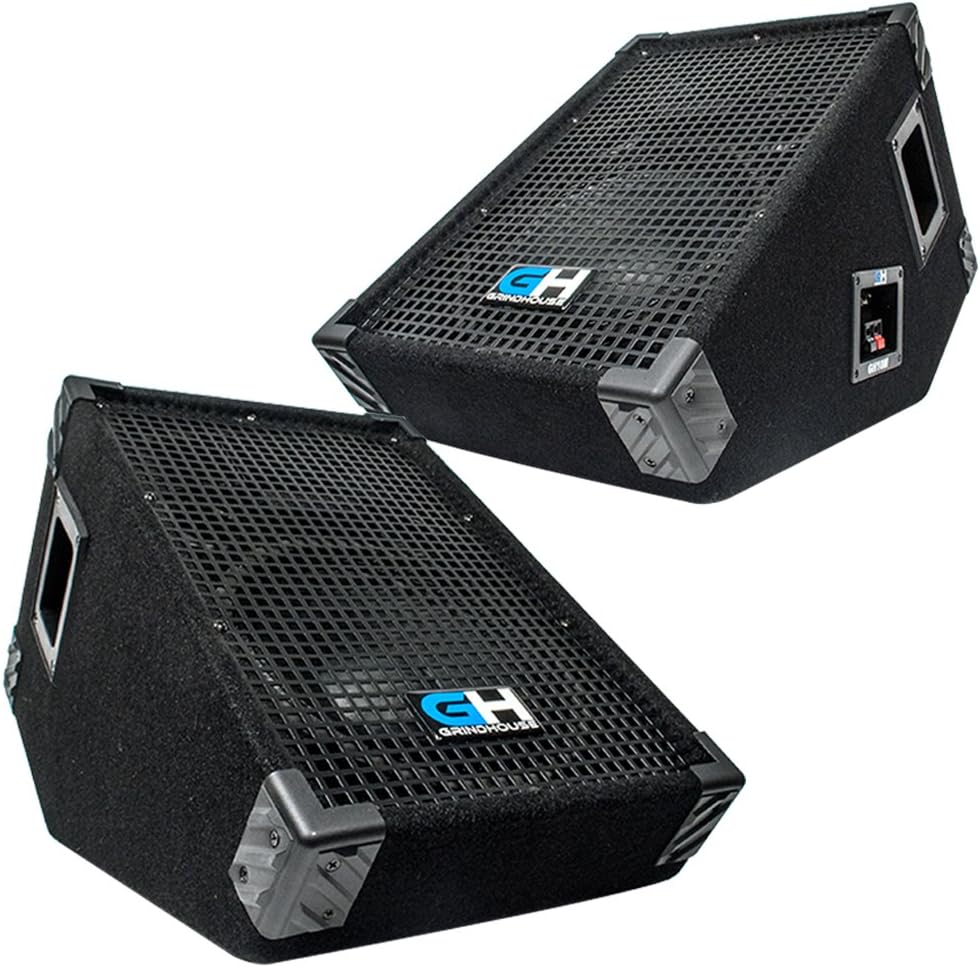 Grindhouse Speakers GH10M-Pair 10 Inch Passive Wedge Monitors