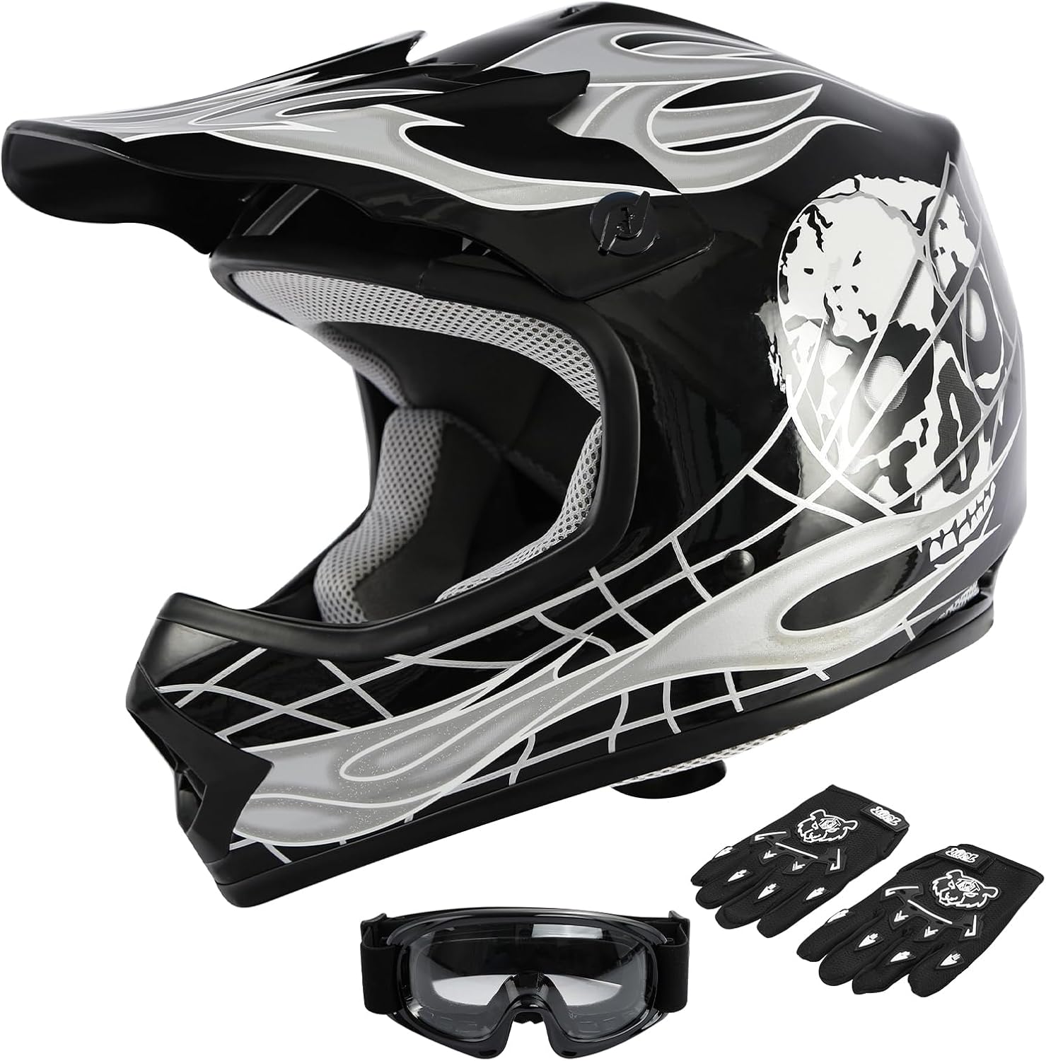 SLMOTO Youth Kids Helmet for Motocross and Offroad Riding