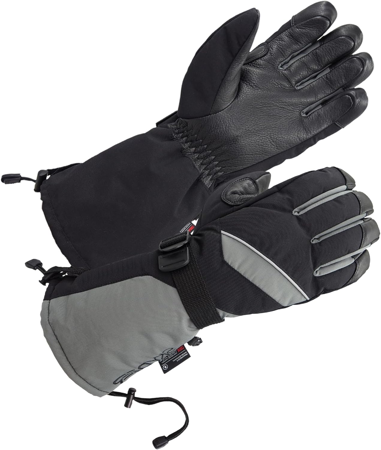 Waterproof Deerskin Ski Gloves: 150g Insulation