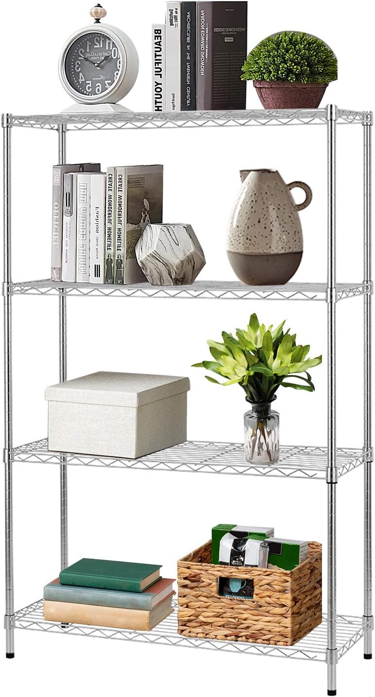 14in D36in W54in H Commercial Wire Shelving Unit for Storage