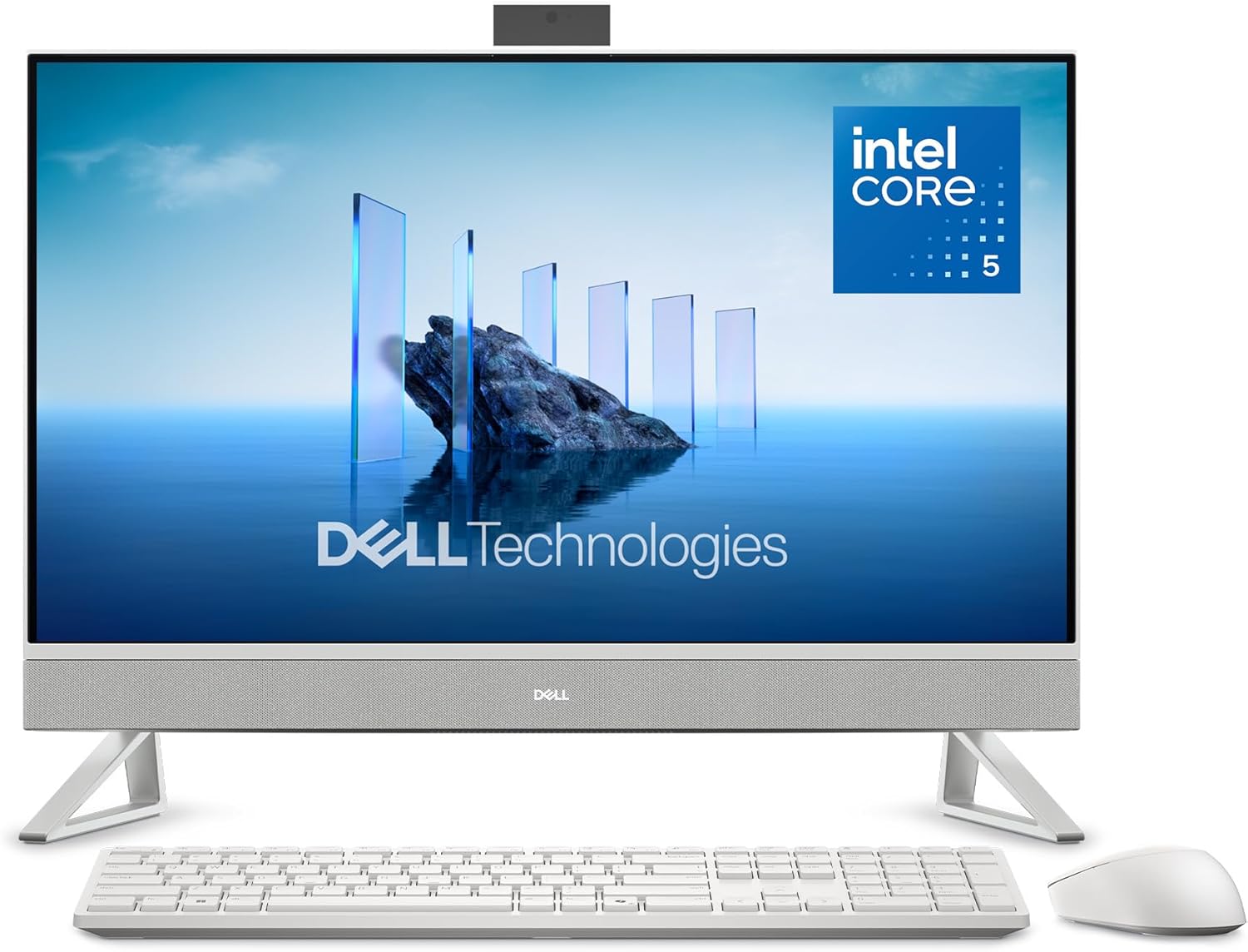 Dell 27 All-in-One Desktop with FHD Display and Intel Core 5