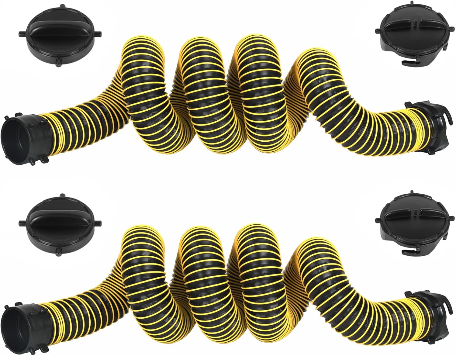 20FT RV Sewer Hose Extension for Heavy Duty Use and Durability