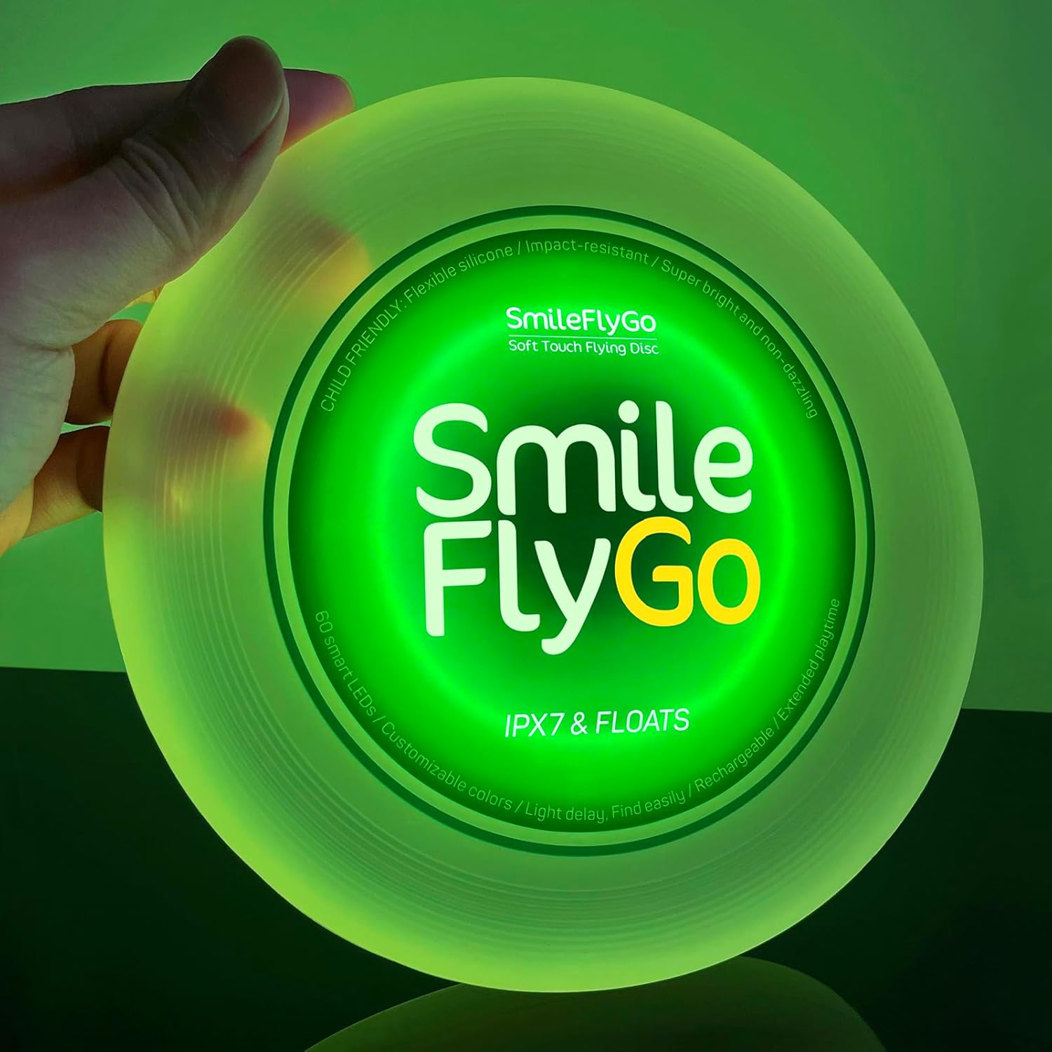 RGB LED Float Disc - Waterproof & Rechargeable!