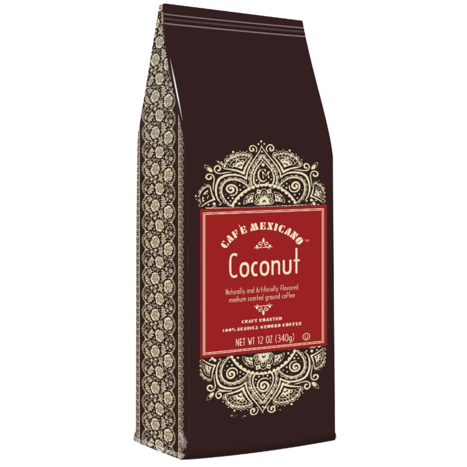 Craft Roasted Coconut Coffee - 100% Arabica, 12 oz