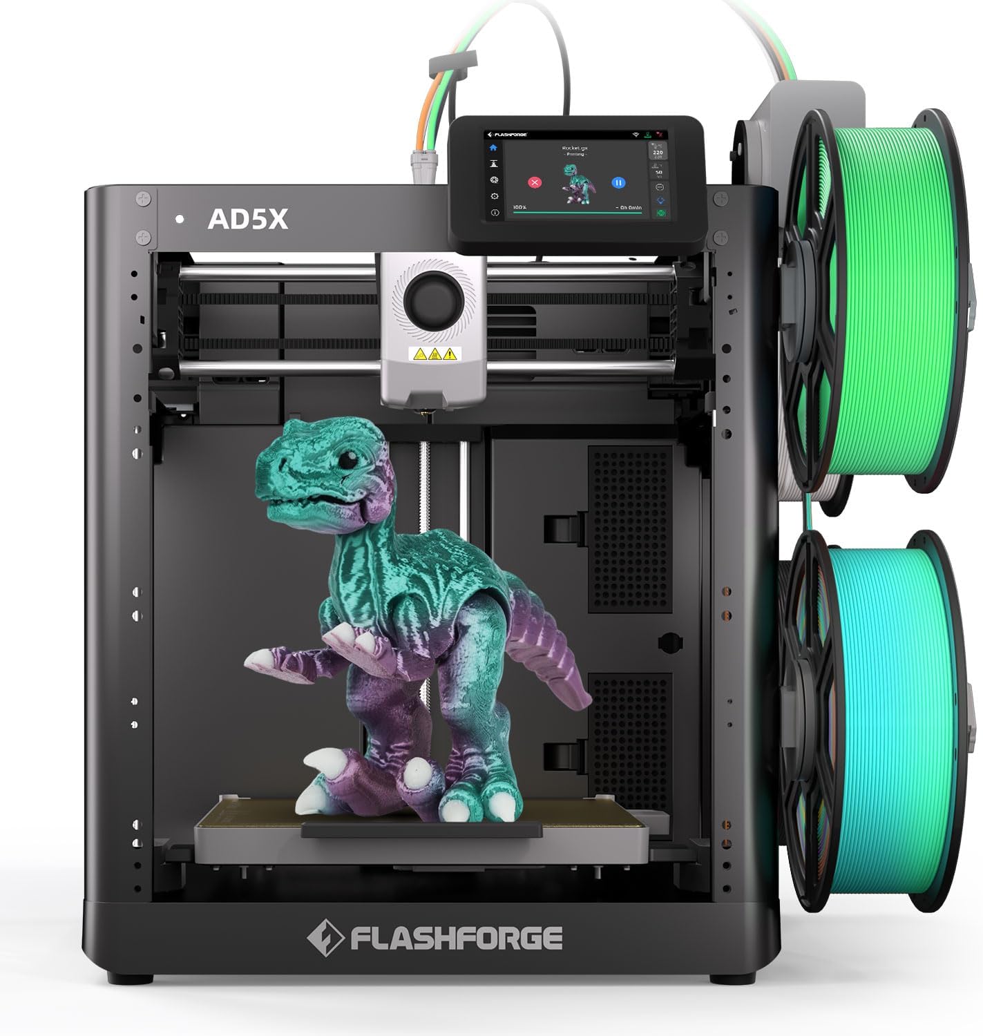 FLASHFORGE AD5X Multi-Material 3D Printer for Vibrant Prints
