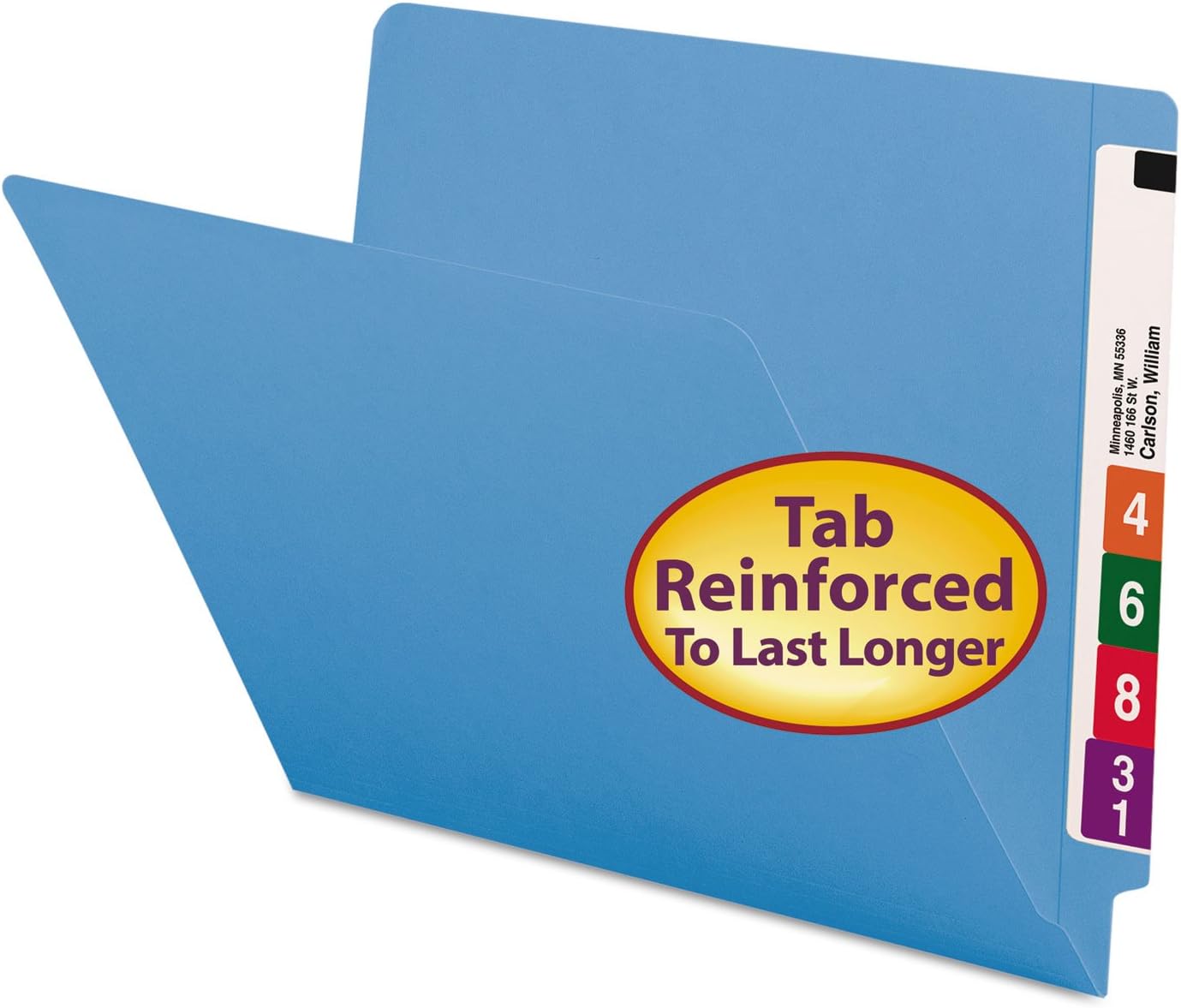 Smead End Tab File Folder for Efficient Shelf Filing Needs