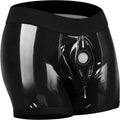 Strap On Harness Faux Leather Shorts Pants Strap-on Boxer - Flexible